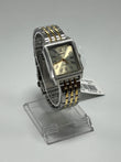 (Segunda Mano) Reloj Casio Tank Análogo MTP-B190SG-9B Caja Acero Dorado