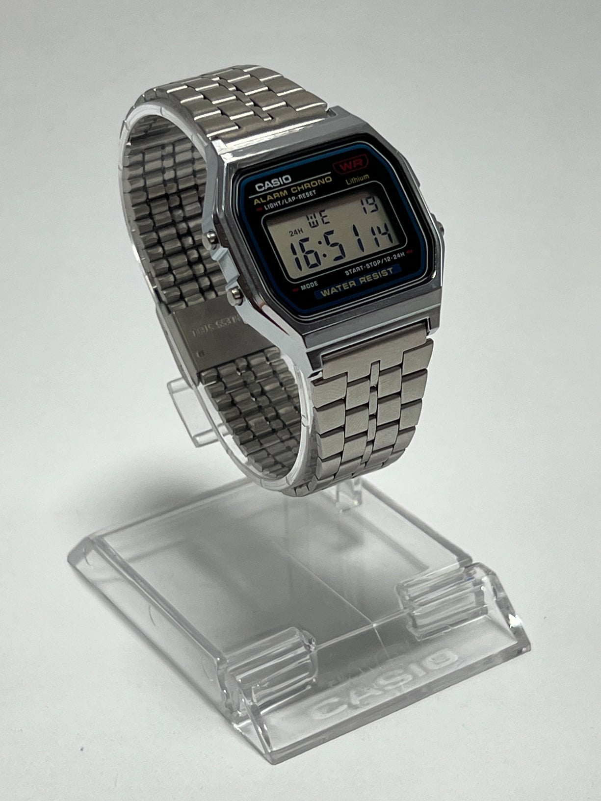 (Segunda Mano) Reloj Casio Vintage A159WA-N1DF Plateado MADE IN JAPAN