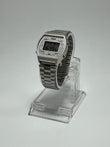 (Segunda Mano) Reloj Casio Vintage B640WDG-7DF Plateado Metálico Glitter