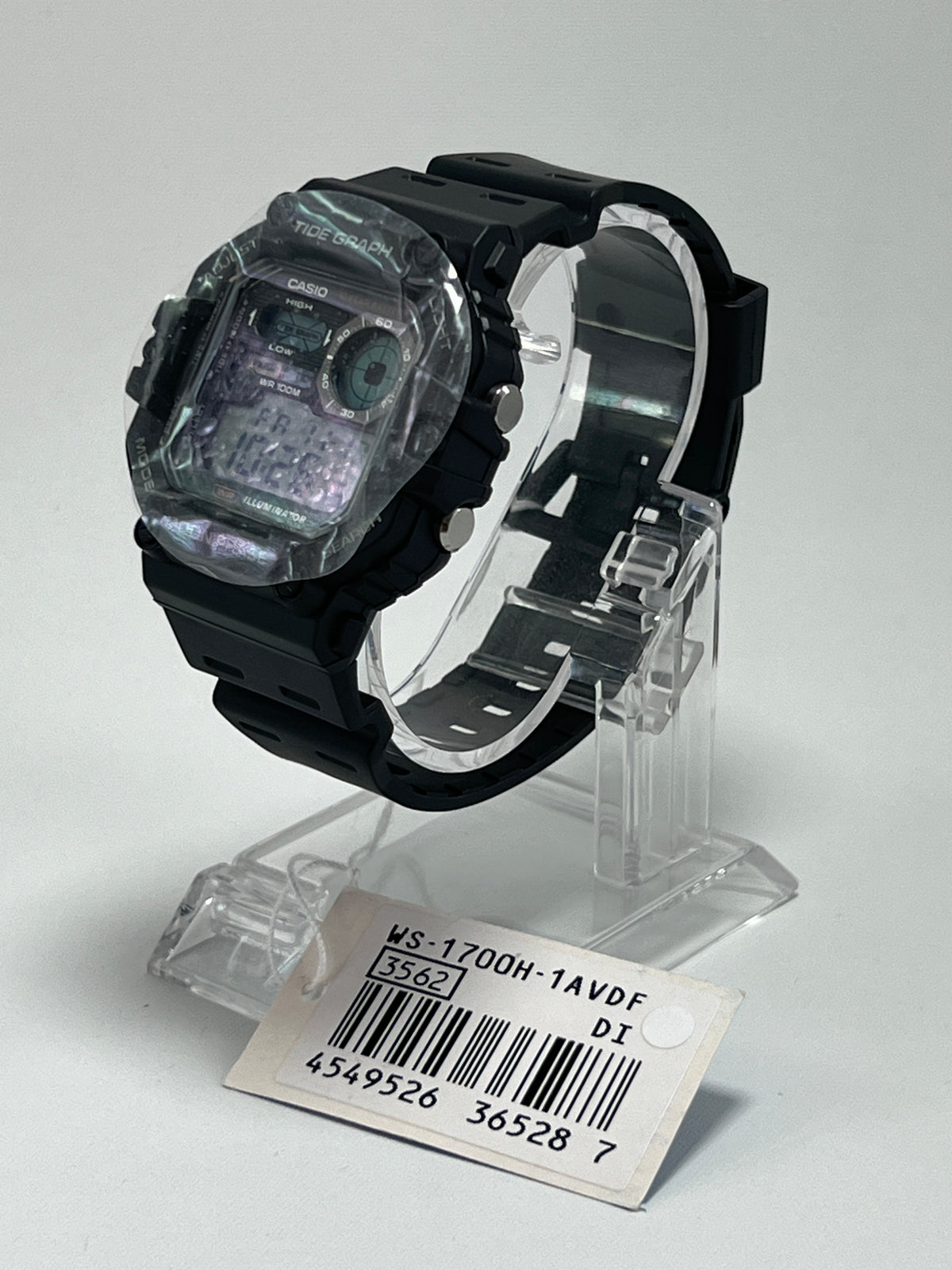 Reloj Casio Vintage WS-1700H-1AV Tide Graph Moonphase [Segunda Mano]