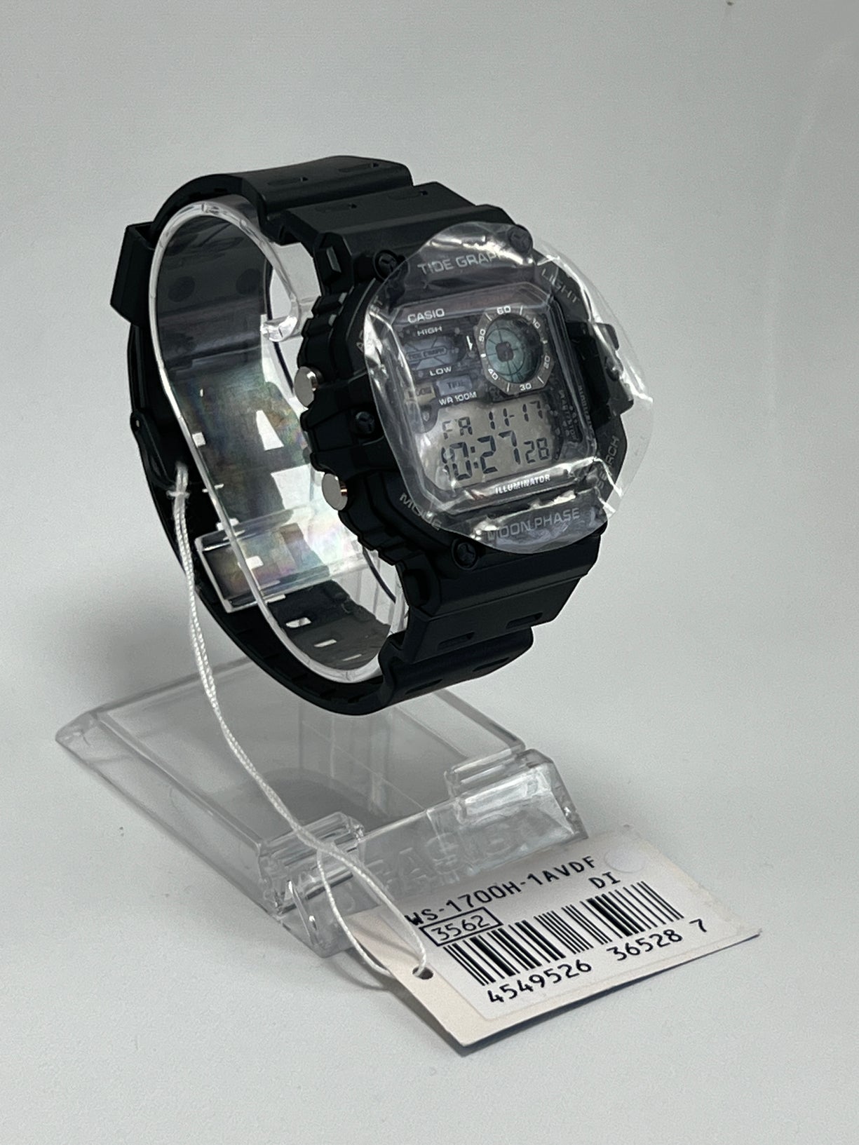 Reloj Casio Vintage WS-1700H-1AV Tide Graph Moonphase [Segunda Mano]