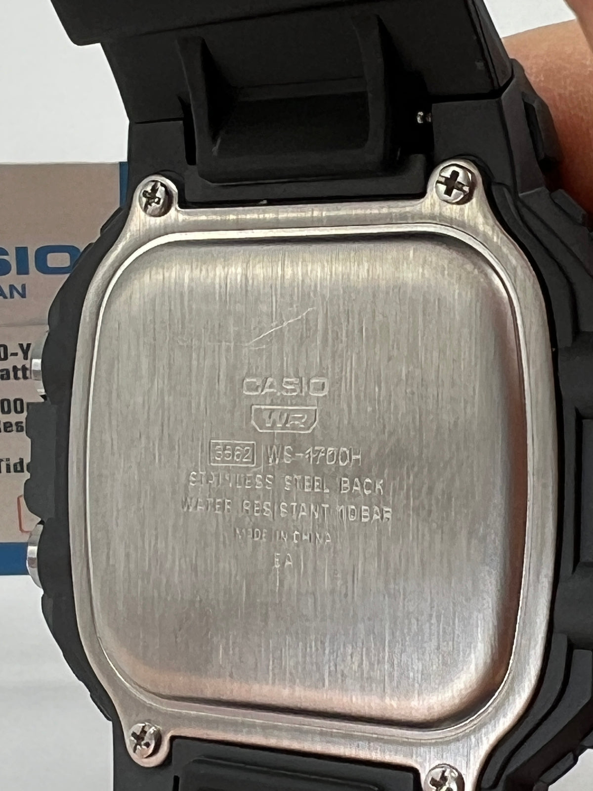 Reloj Casio Vintage WS-1700H-1AV Tide Graph Moonphase [Segunda Mano]