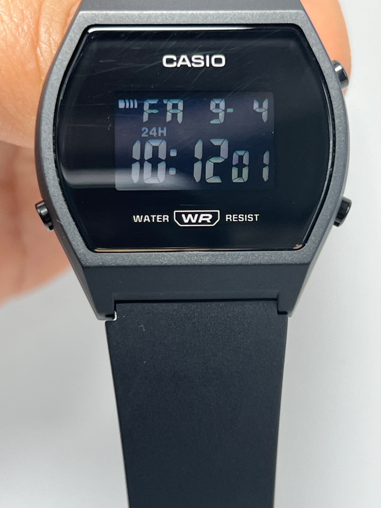Reloj Casio Vintage LW-204-1BDF Negro Pantalla Negativa [Segunda Mano]