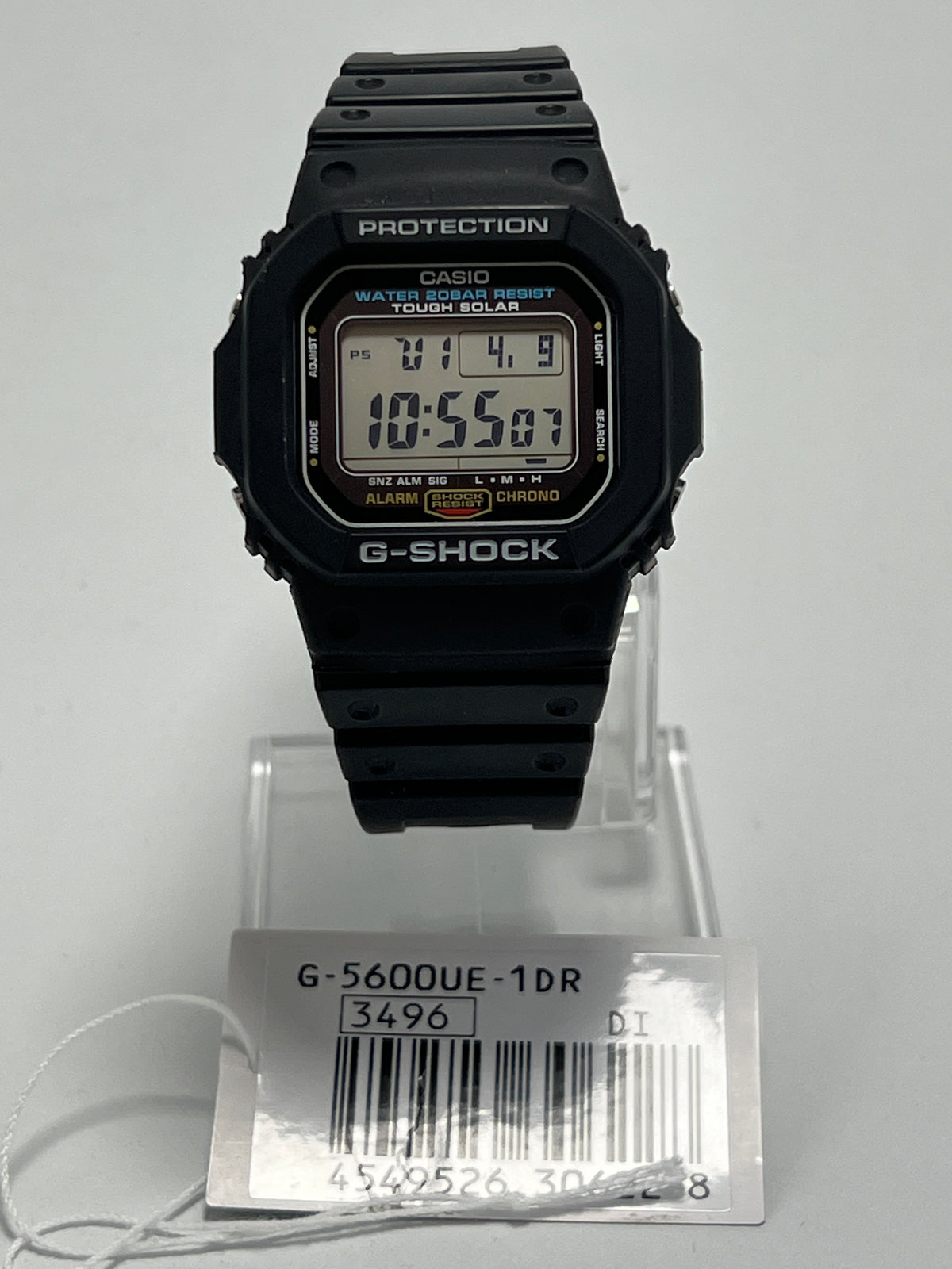 Reloj Casio G-Shock Vintage G-5600UE-1 Tough Solar [Segunda Mano]