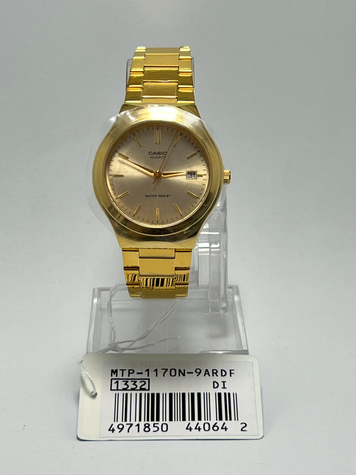 Reloj Casio Análogo MTP-1170N-9AR Dorado Acero Inoxidable [Segunda Mano]