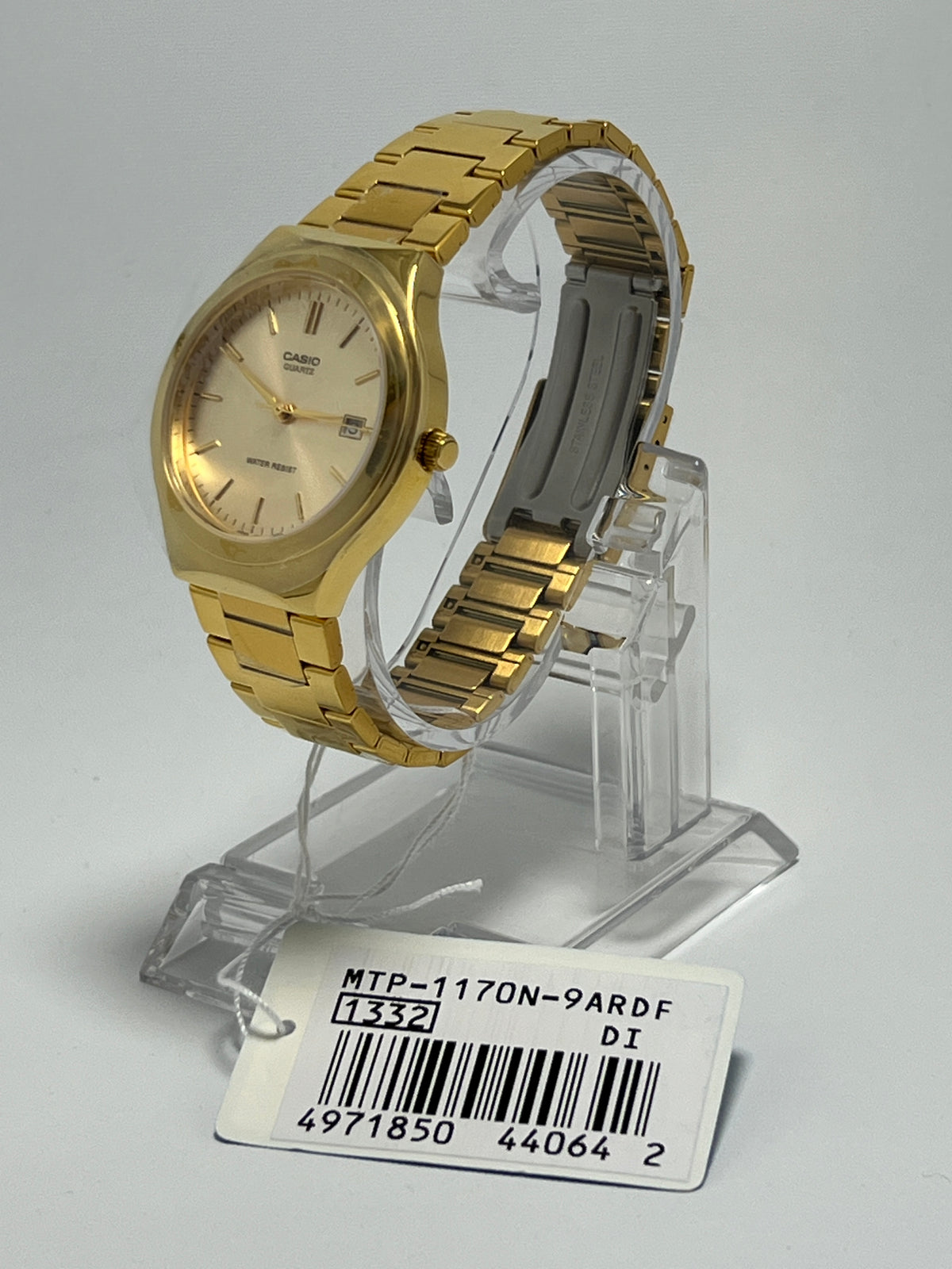 Reloj Casio Análogo MTP-1170N-9AR Dorado Acero Inoxidable [Segunda Mano]