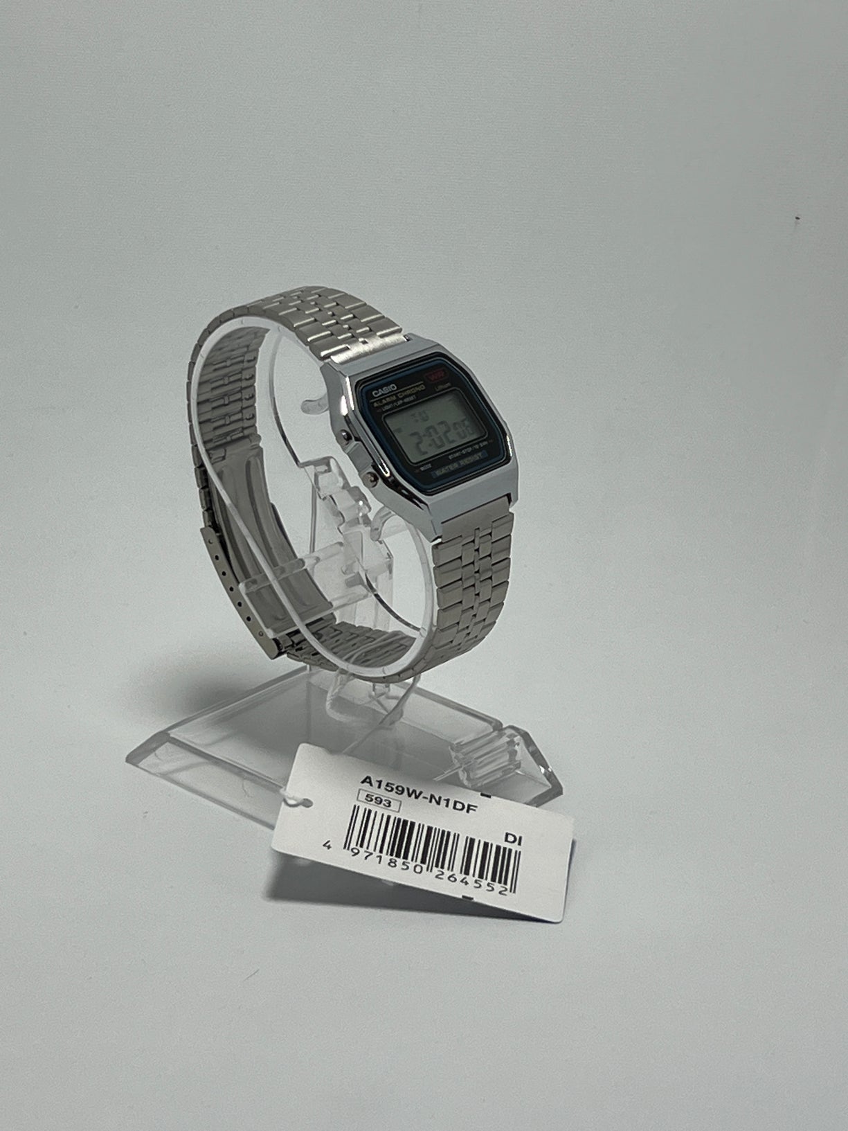 Reloj Casio Vintage A159W-N1DF Plateado MADE IN JAPAN [Segunda Mano]