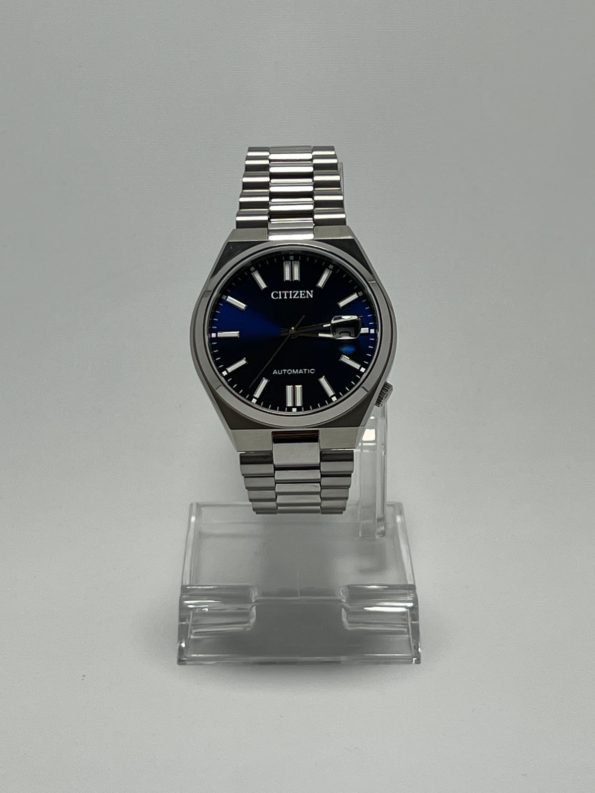 Reloj Citizen Automatic NJ0150-81L Tsuyosa Sapphire Azul 40mm [Segunda Mano]