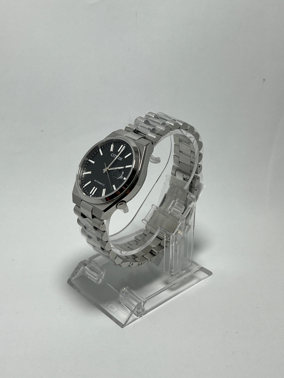 Reloj Citizen Automatic NJ0150-81E Tsuyosa Sapphire Negro 40mm [segunda Mano]