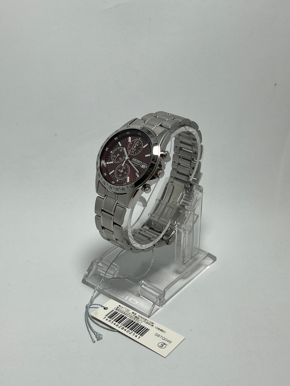 Reloj Seiko SBTQ045 Chronograph Quartz 38,5mm JDM [Segunda Mano]