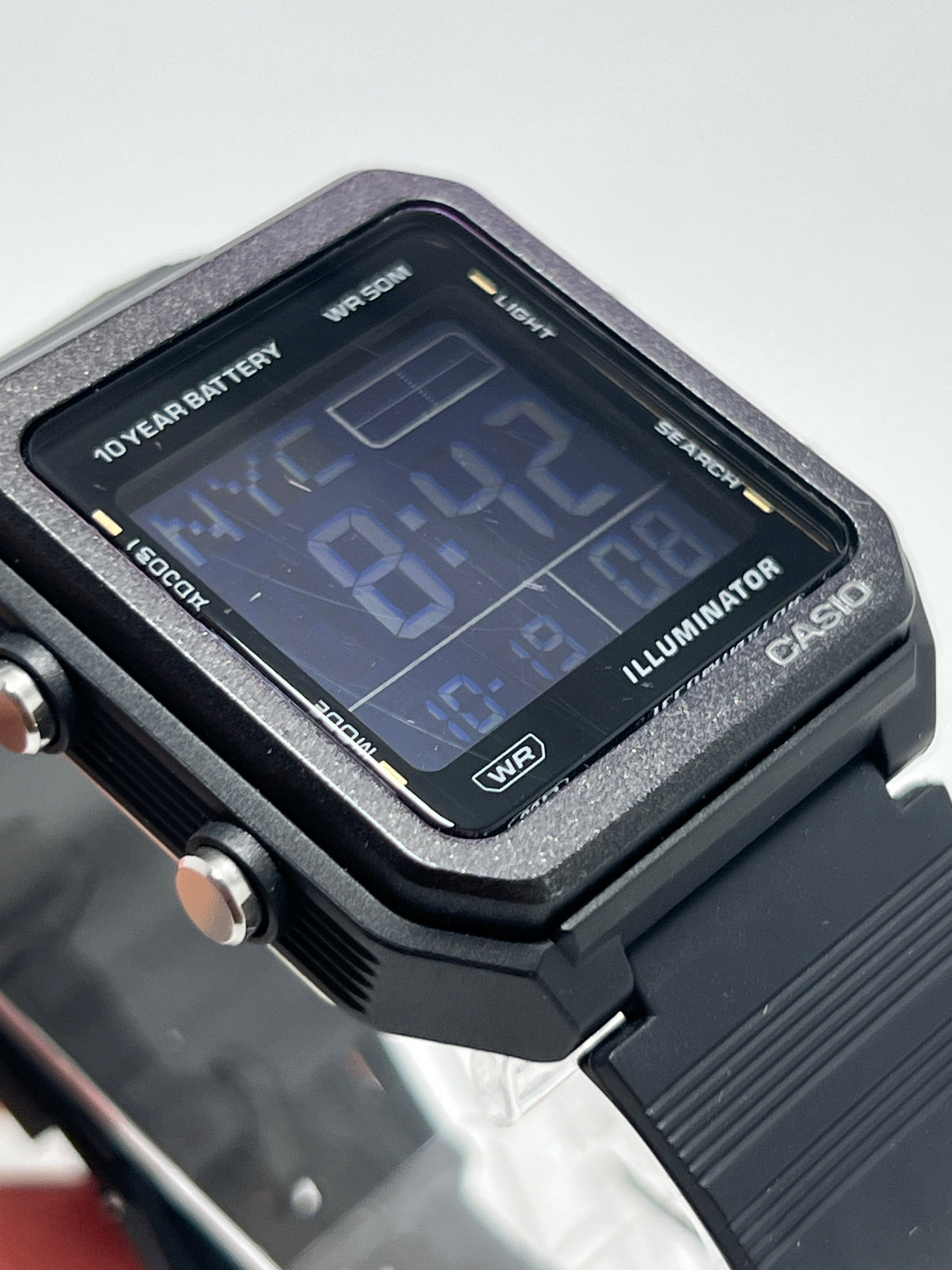 Reloj Casio Vintage W-221H-1BV Digital 10 Años de Batería [Segunda Mano]