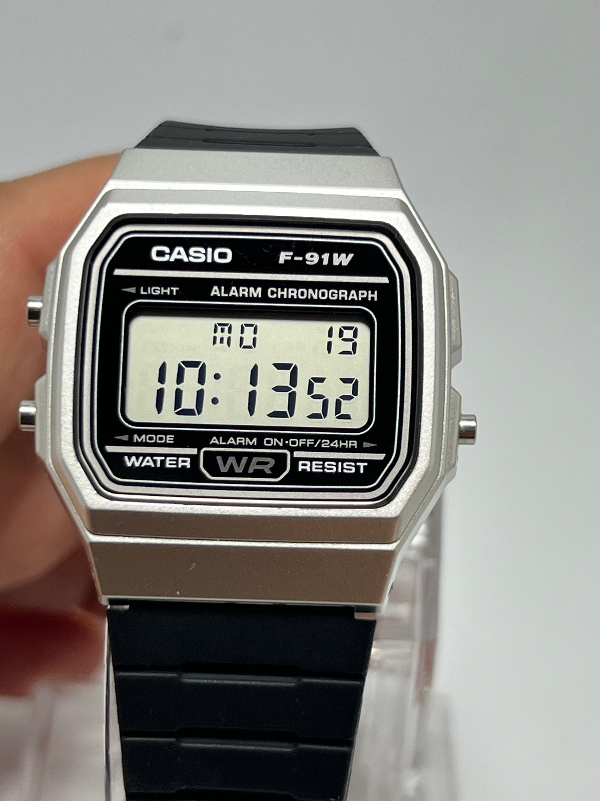 Reloj Casio Vintage F-91WM-7A Plateado/Negro [Segunda Mano]