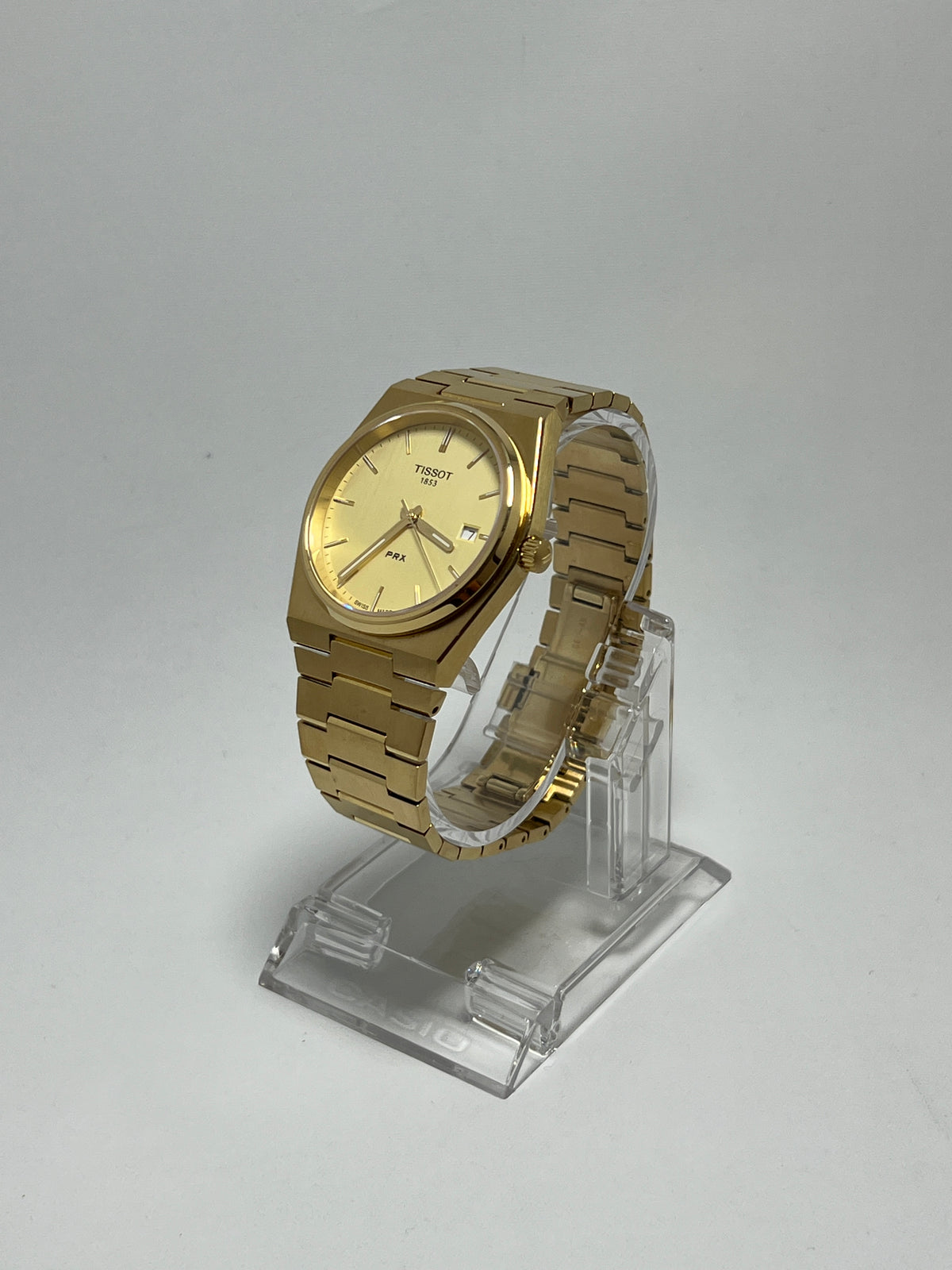 Reloj Tissot PRX T137.410.33.021.00 Quartz 40mm Dorado [Segunda Mano]