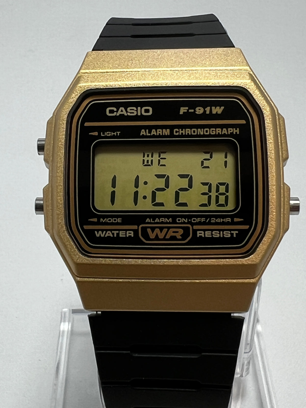 Reloj Casio Vintage F-91WM-9ADF Dorado/Negro [Segunda Mano]