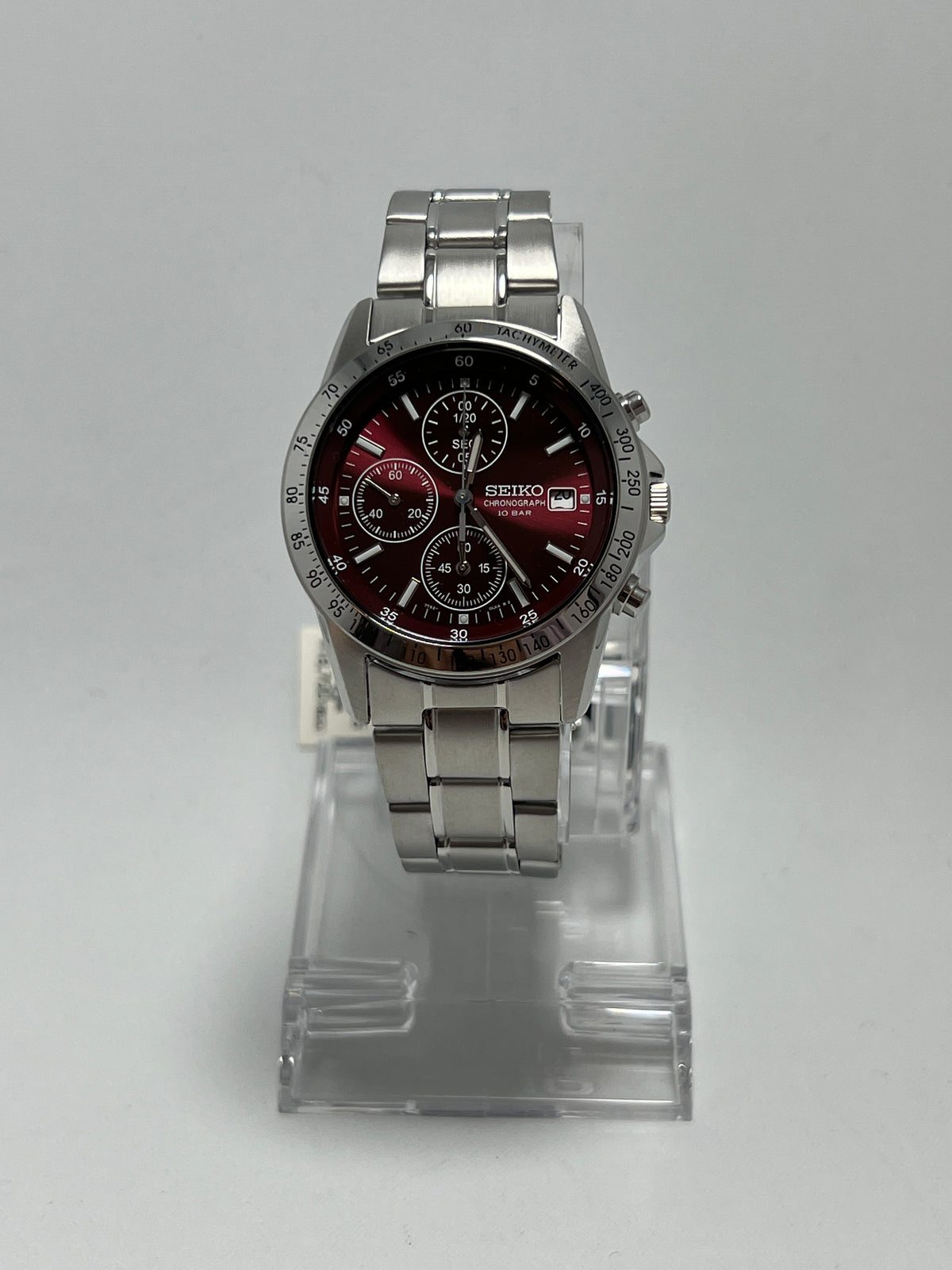 Reloj Seiko SBTQ045 Chronograph Quartz 38,5mm JDM [Segunda Mano]