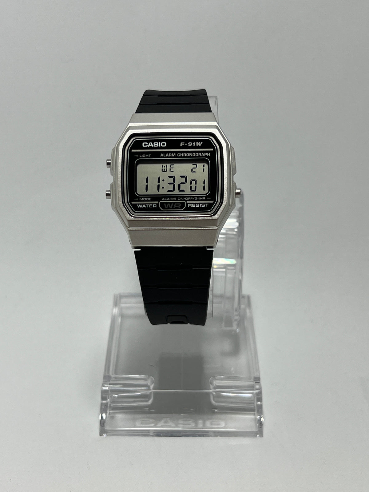 Reloj Casio Vintage F-91WM-7A Plateado/Negro [Segunda Mano]