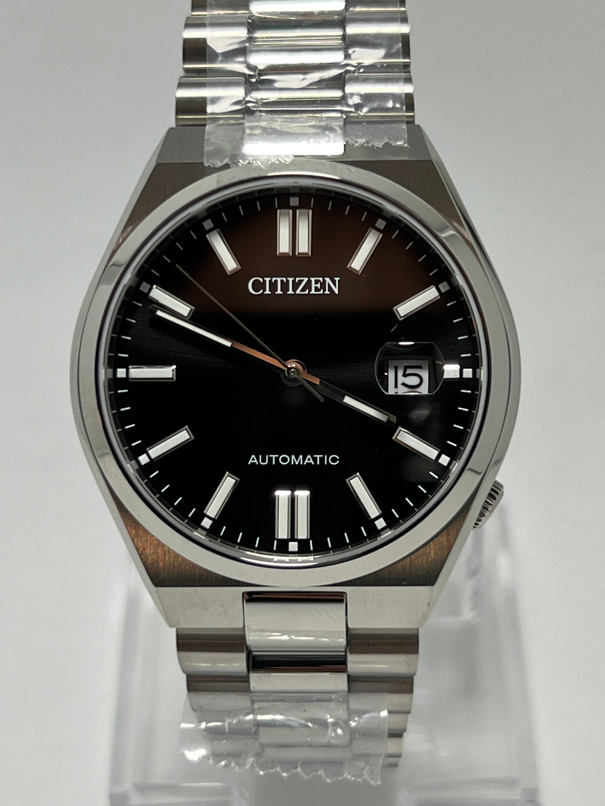Reloj Citizen Automatic NJ0150-81E Tsuyosa Sapphire Negro 40mm [segunda Mano]
