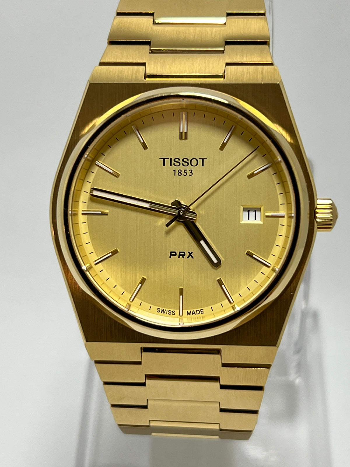Reloj Tissot PRX T137.410.33.021.00 Quartz 40mm Dorado [Segunda Mano]