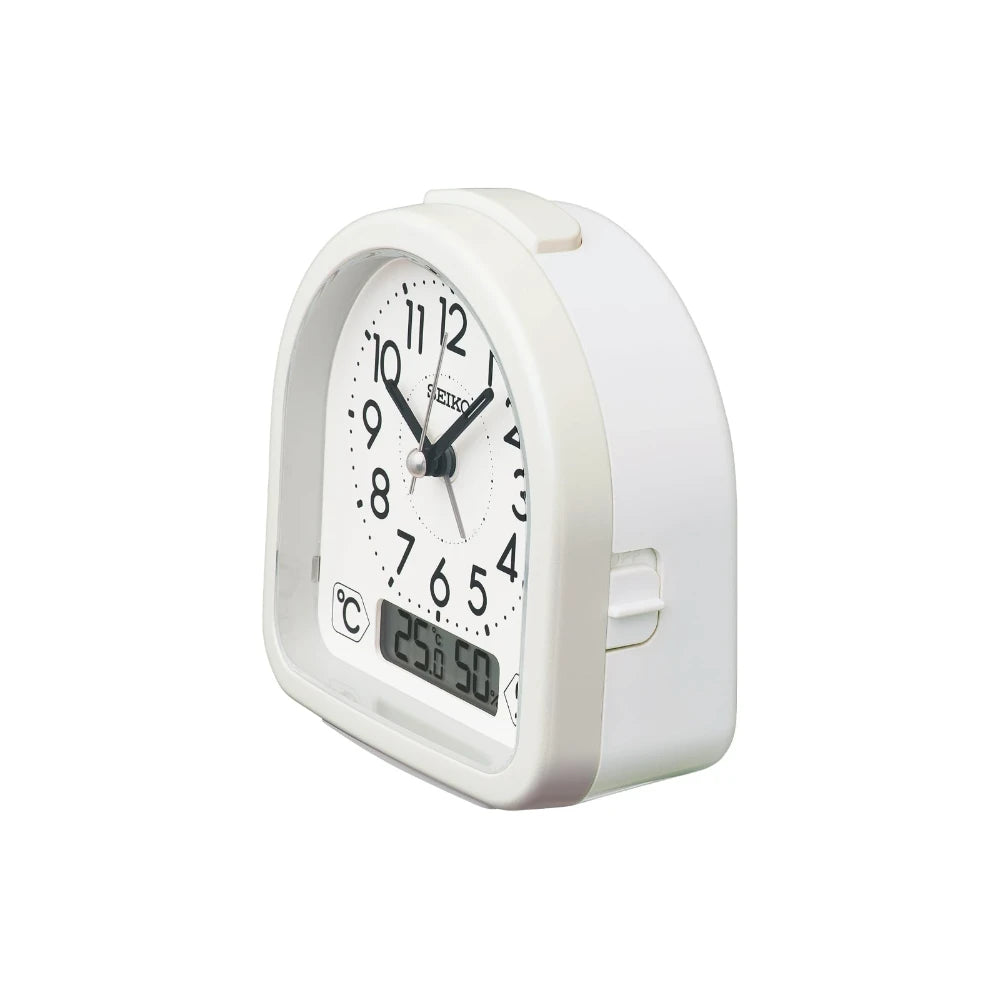 Reloj Seiko Clocks Análogo KR522W Temperatura/Humedad