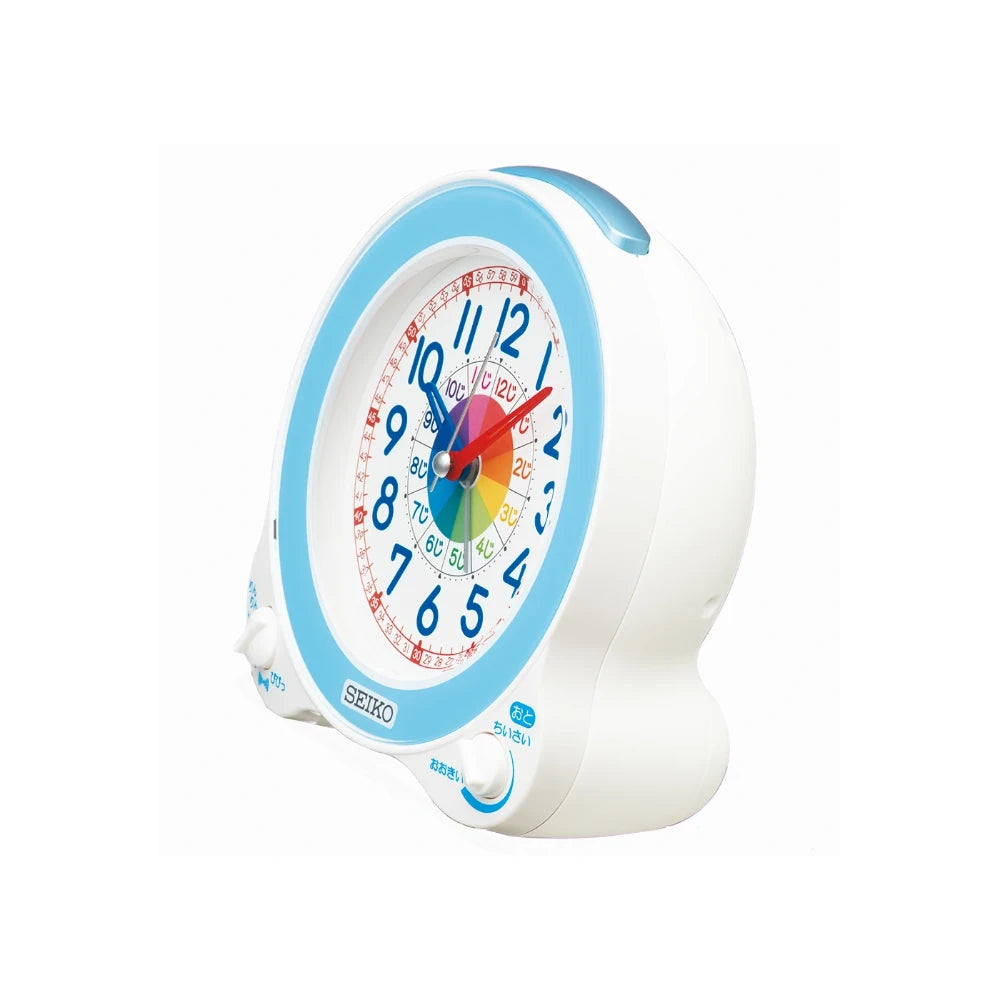 Reloj Seiko Clocks de Escritorio KR524L Educativo JDM Celeste