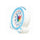 Reloj Seiko Clocks de Escritorio KR524L Educativo JDM Celeste