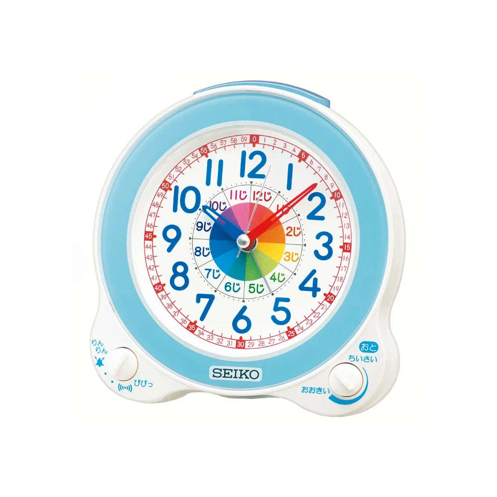 Reloj Seiko Clocks de Escritorio KR524L Educativo JDM Celeste