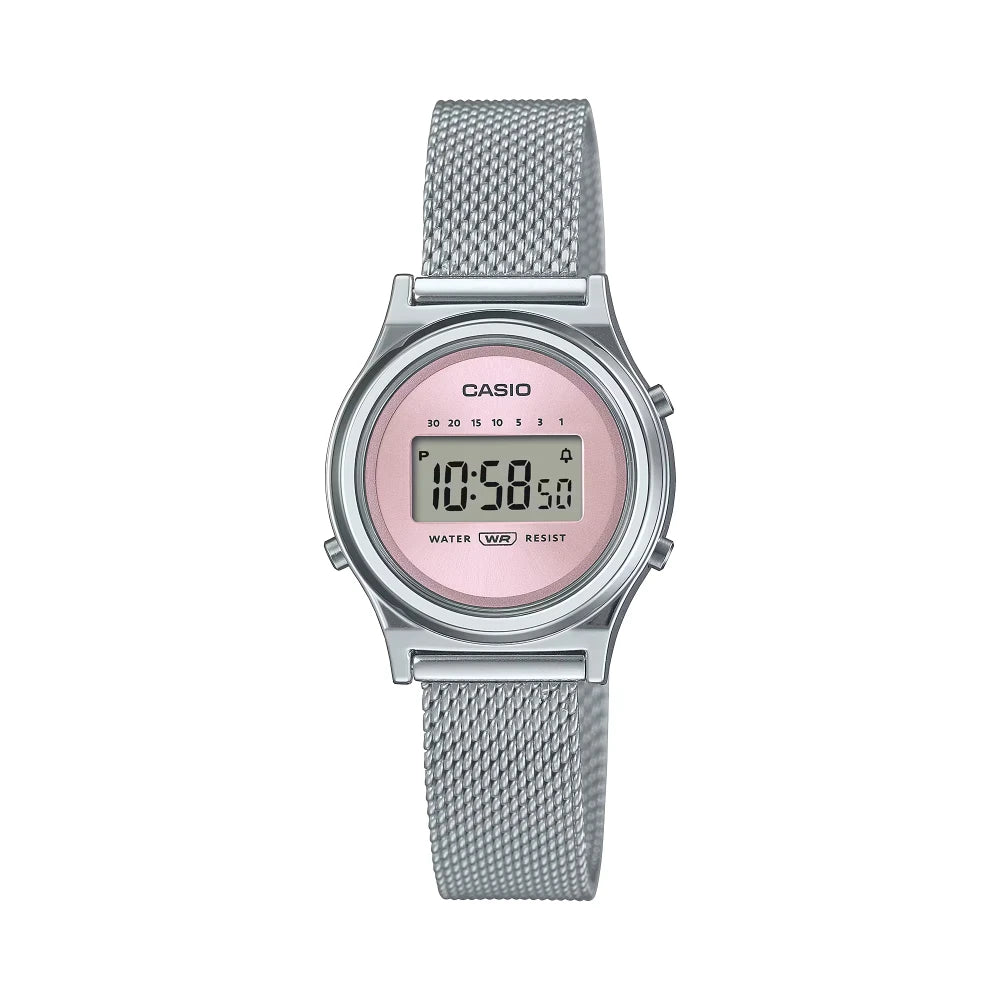 Reloj Casio Vintage LA700WEM-4A Rosado Milanese
