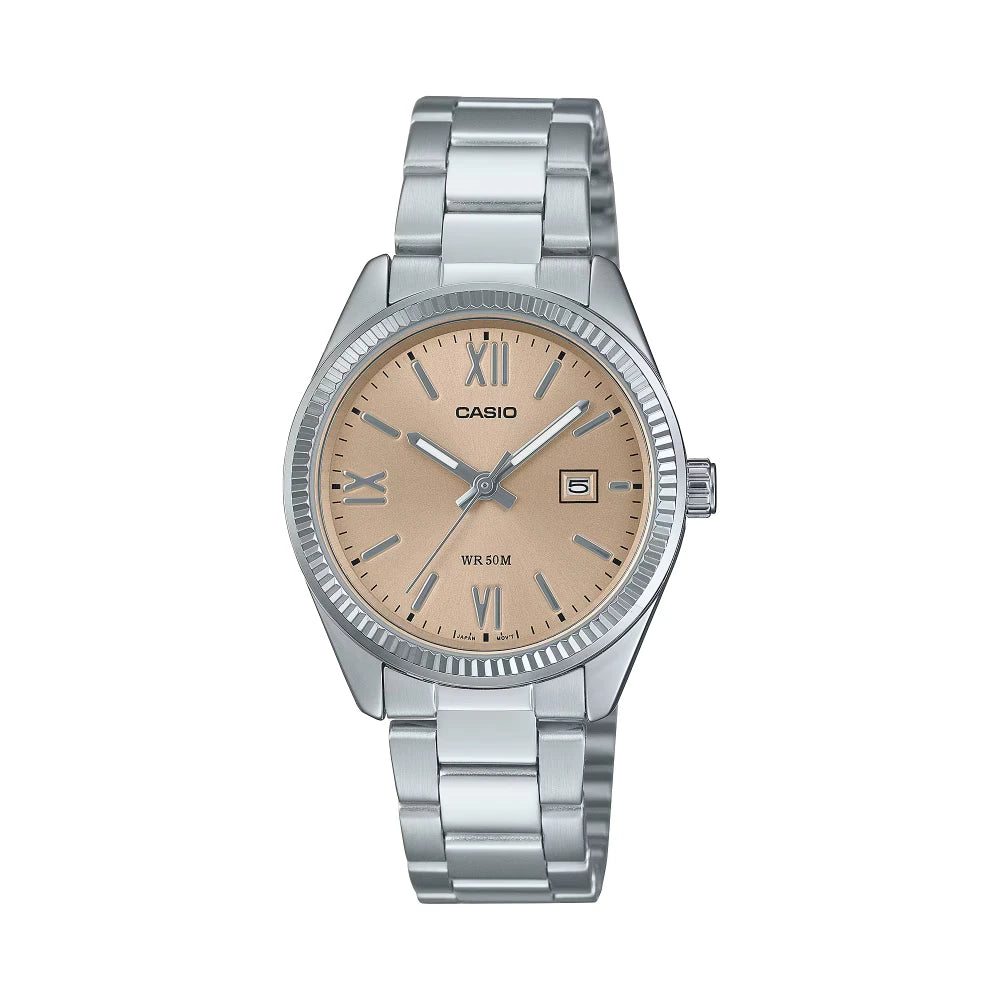 Reloj Casio Análogo LTP-1302DD-4A2V Beige Mini