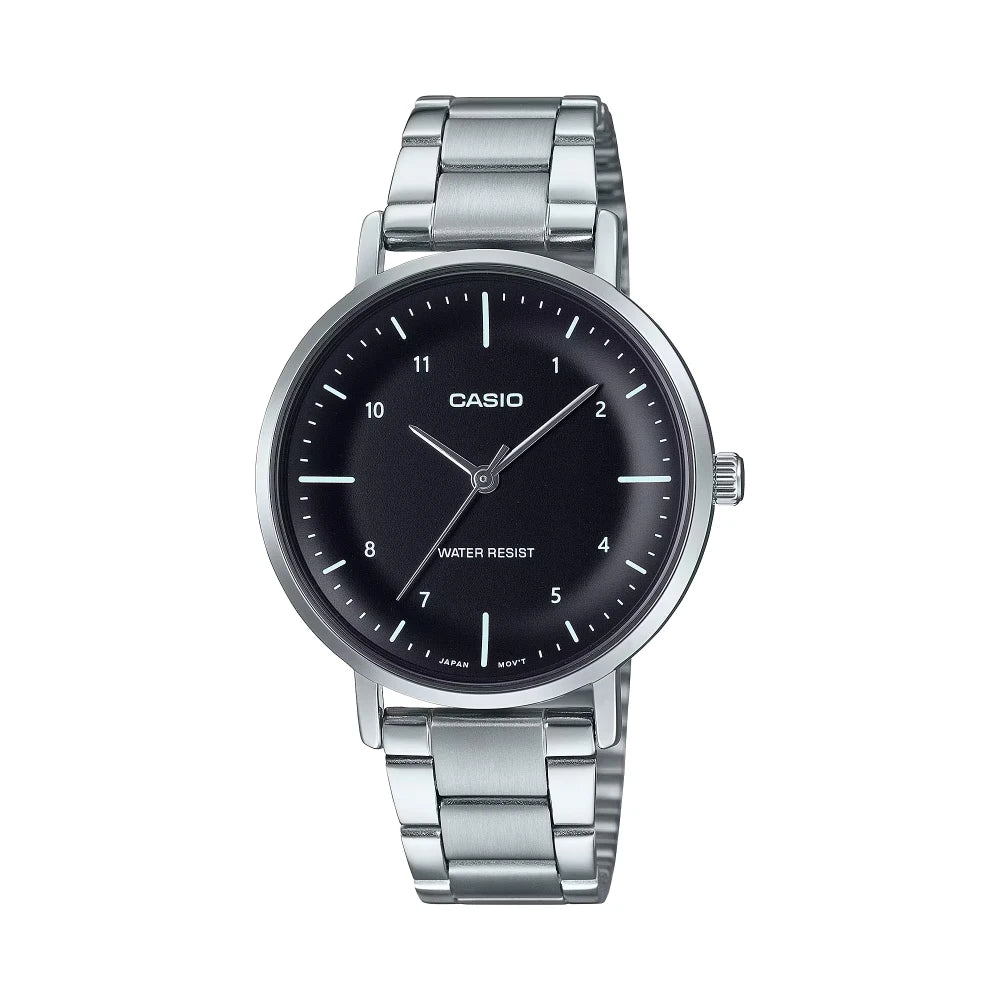 Reloj Casio Análogo  LTP-VT03D-1B Cóncavo Blanco