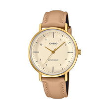 Reloj Casio Análogo LTP-VT03GL-4B Cóncavo Beige