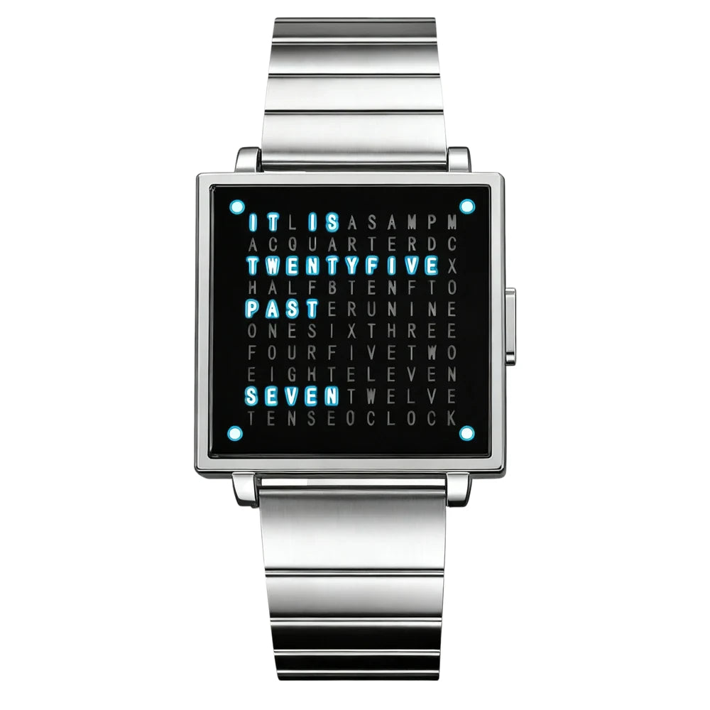 Reloj Benly Design Retro-Letter LCD