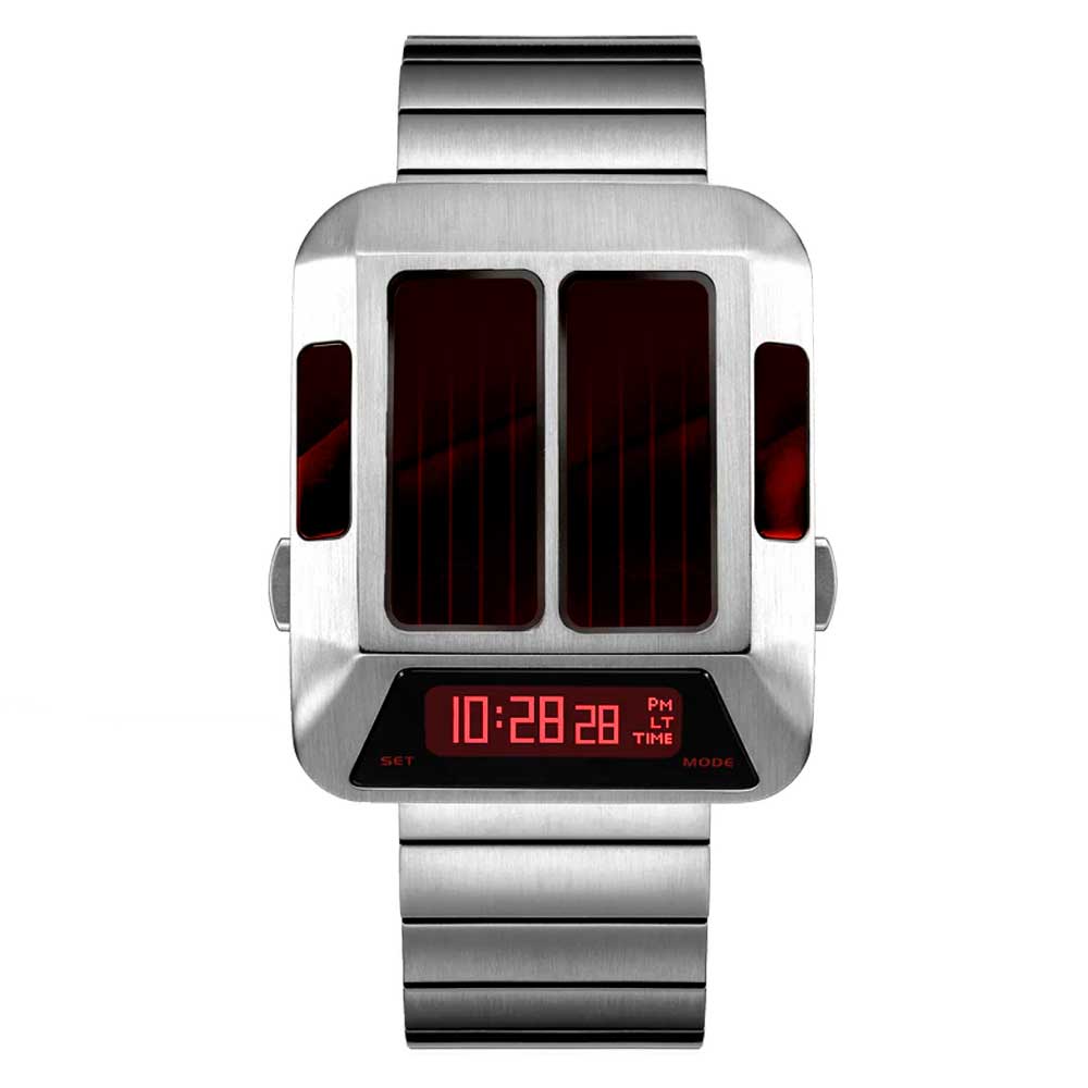 Reloj Benly Design Synchronar Mk1 Plateado Edición Limitada
