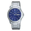 Reloj Casio Análogo MTP-1239D-2A Day Date Azul