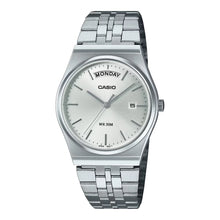 Reloj Casio Análogo MTP-B146D-7A Calendario Superior Plateado