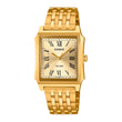 Reloj Casio Tank Análogo MTP-B190G-9BV Caja Acero Dorado
