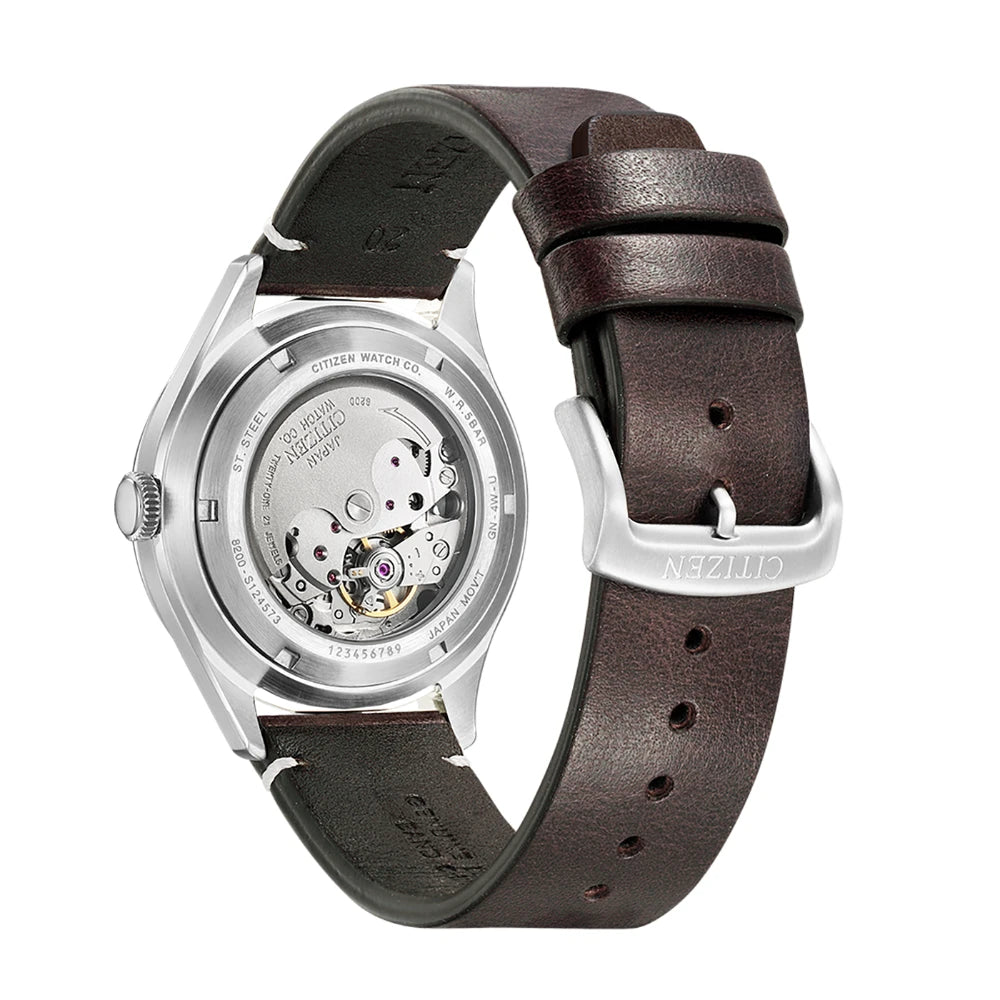 Reloj Citizen NH8390-03XE Cal 8200 Automático Verde 40,2mm