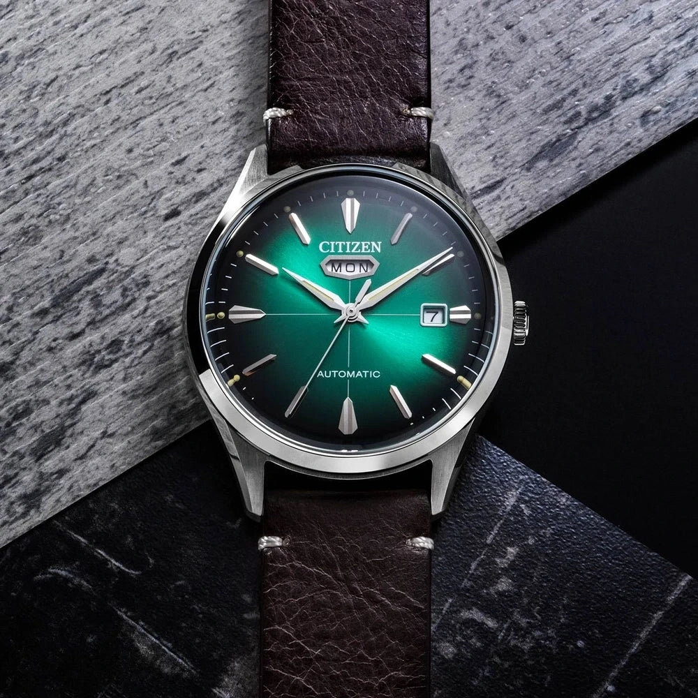 Reloj Citizen NH8390-03XE Cal 8200 Automático Verde 40,2mm