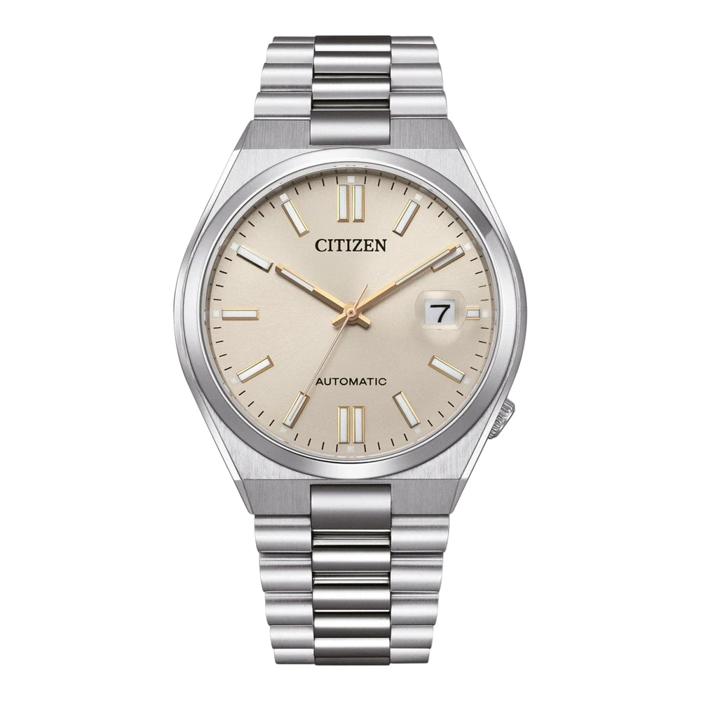 Reloj Citizen Automatic NJ0151-88W Tsuyosa Special 40mm Champaña