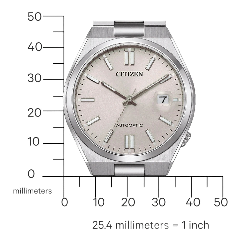 Reloj Citizen Automatic NJ0151-88W Tsuyosa Special 40mm Champaña