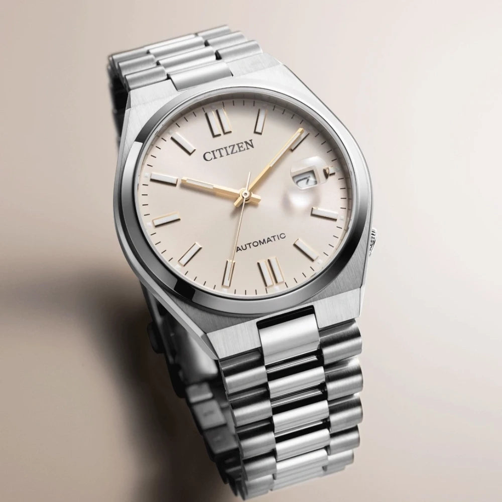 Reloj Citizen Automatic NJ0151-88W Tsuyosa Special 40mm Champaña