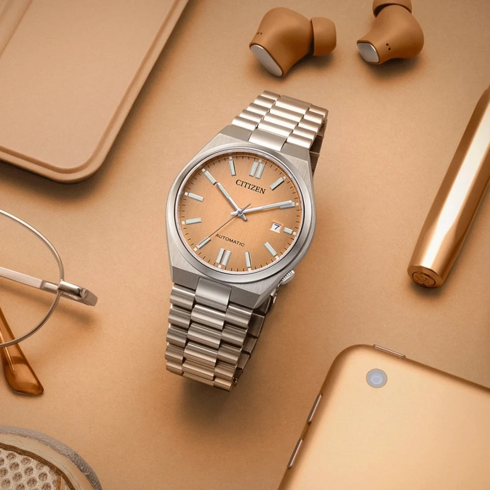 Reloj Citizen Automatic NJ0159-86Z Tsuyosa 40mm Cobre