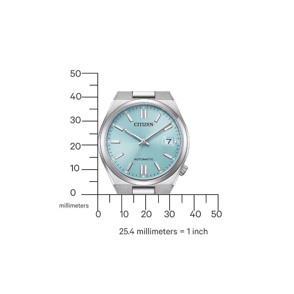 Reloj Citizen Automatic NJ0200-50L Tsuyosa Sapphire Tiffany 37mm