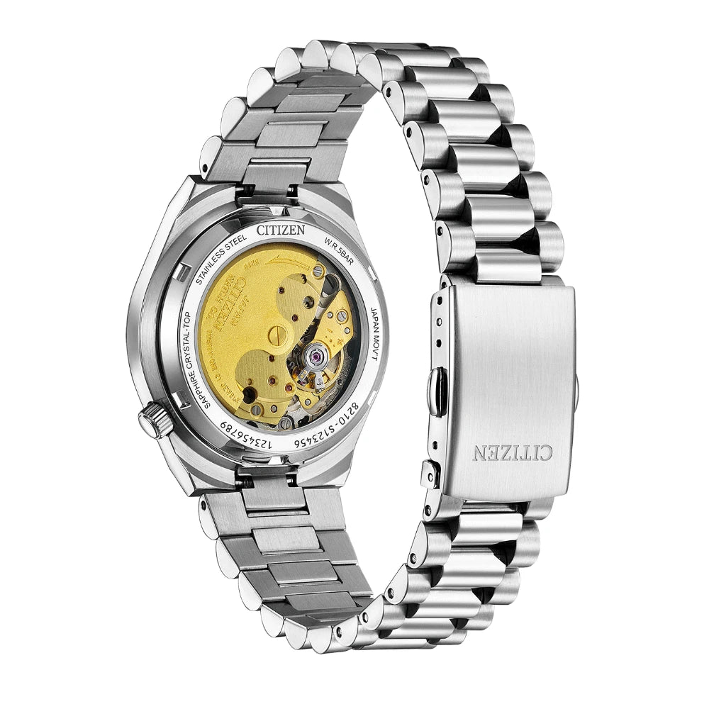 Reloj Citizen Automatic  NJ0200-50X Tsuyosa Sapphire Verde 37mm