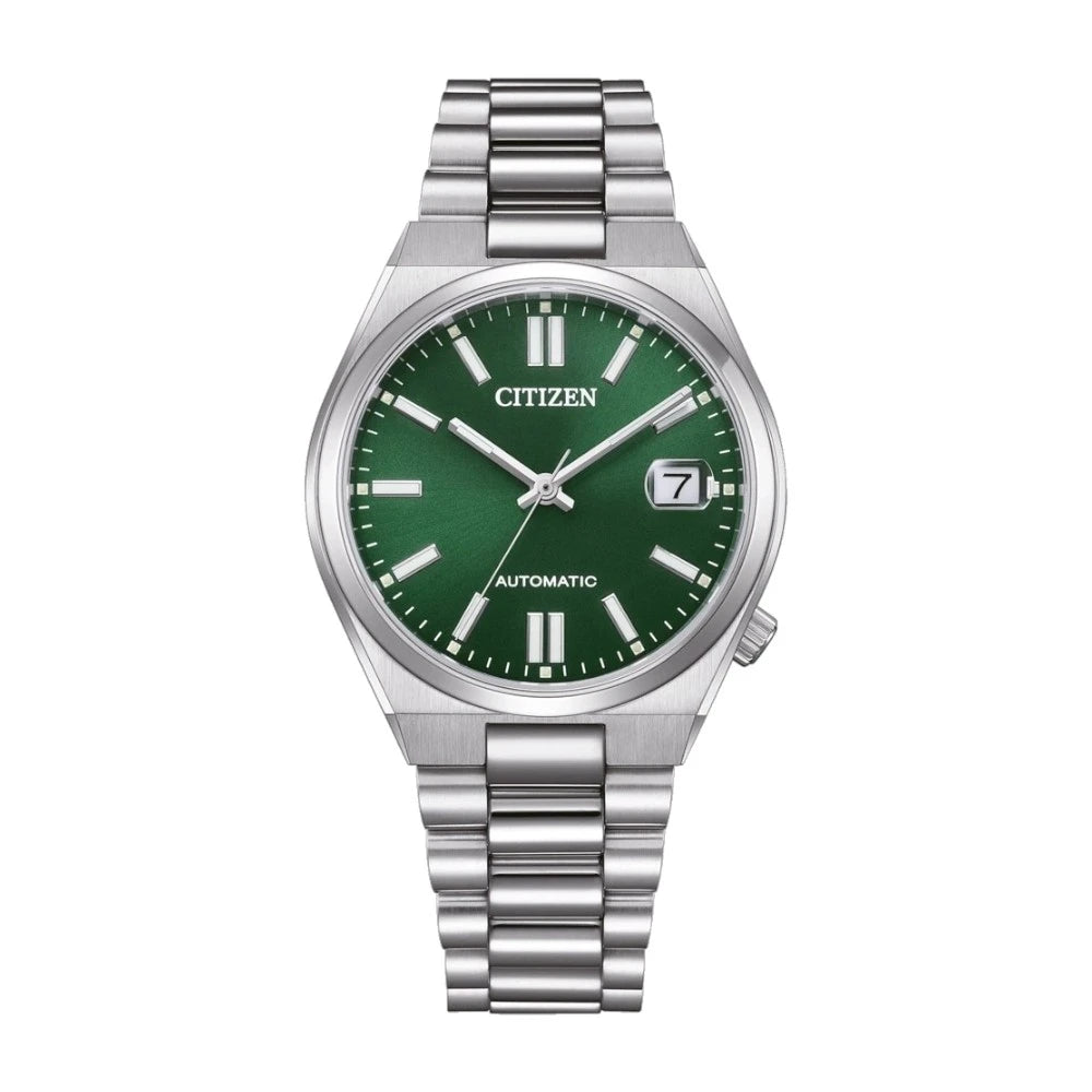 Reloj Citizen Automatic  NJ0200-50X Tsuyosa Sapphire Verde 37mm