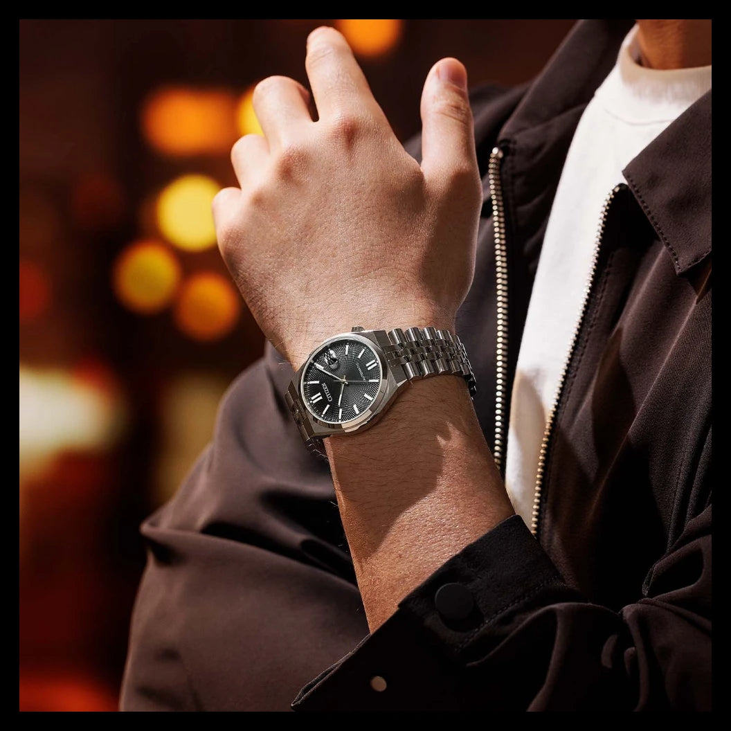 Reloj Citizen Automatic NK0020-55E Tsuyosa 60 Sapphire Negro 40mm