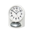 Reloj Raiden by Seiko Clocks Análogo NR454W Alarma Fuerte Blanco