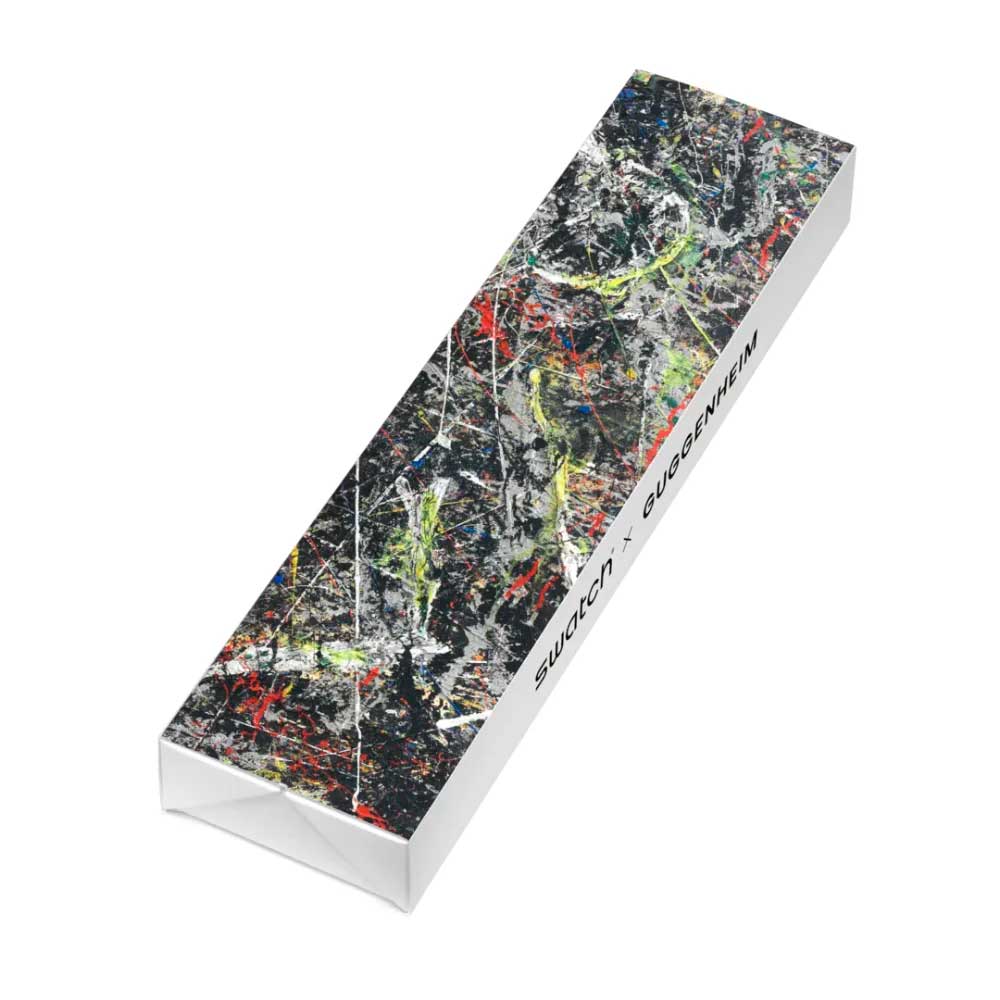 Reloj Swatch x Guggenheim SUOZ366 POLLOCK'S ALCHEMY 41mm