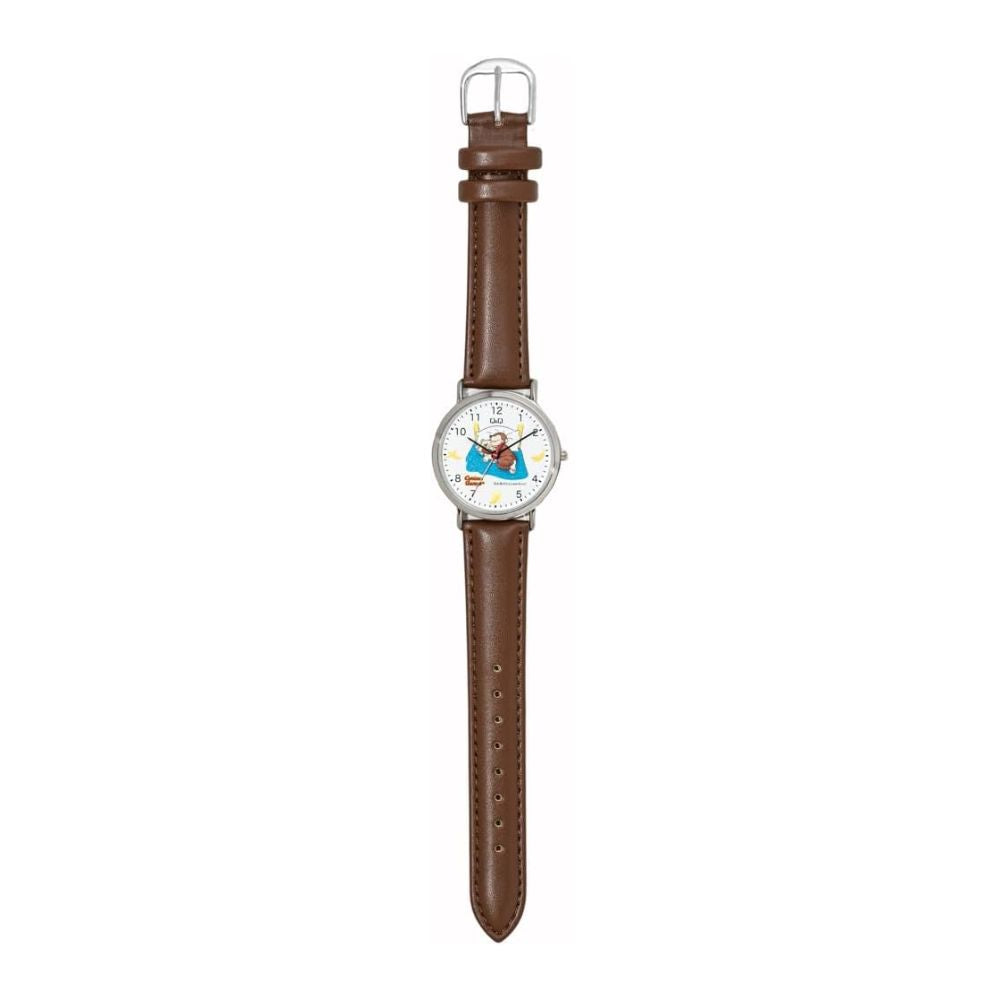 Reloj Q&Q JDM Q93B-501PK Curious George Café 35 mm