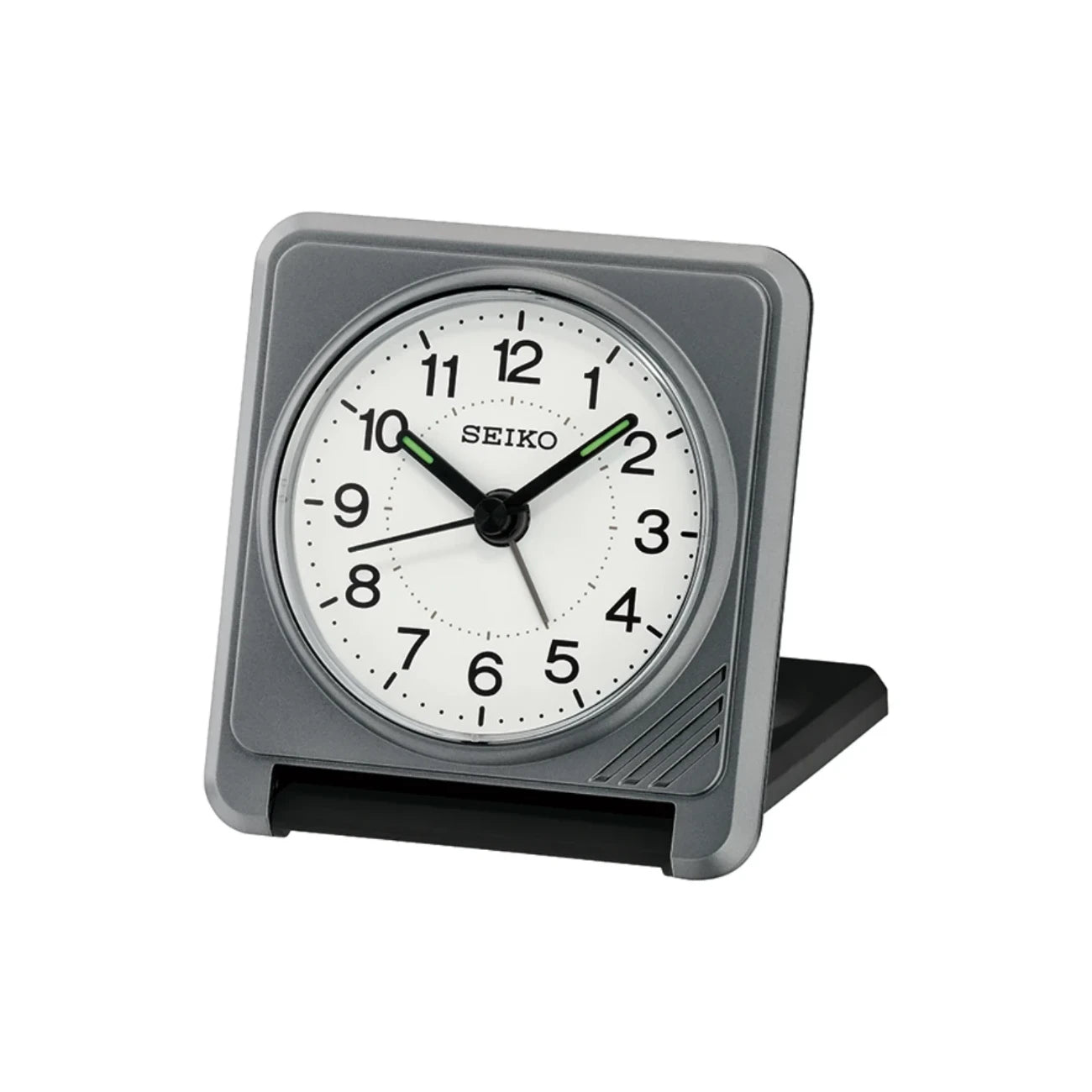 Reloj Seiko Clocks Análogo QQ638S de Mesa Gris