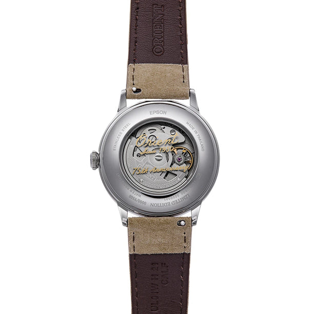 Reloj Orient RA-AC0027S Bambino 40.5mm A Cuerda [75th Edición Limitada]